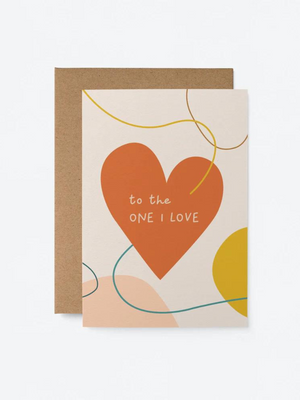 Graphic Factory Card To The One I Love