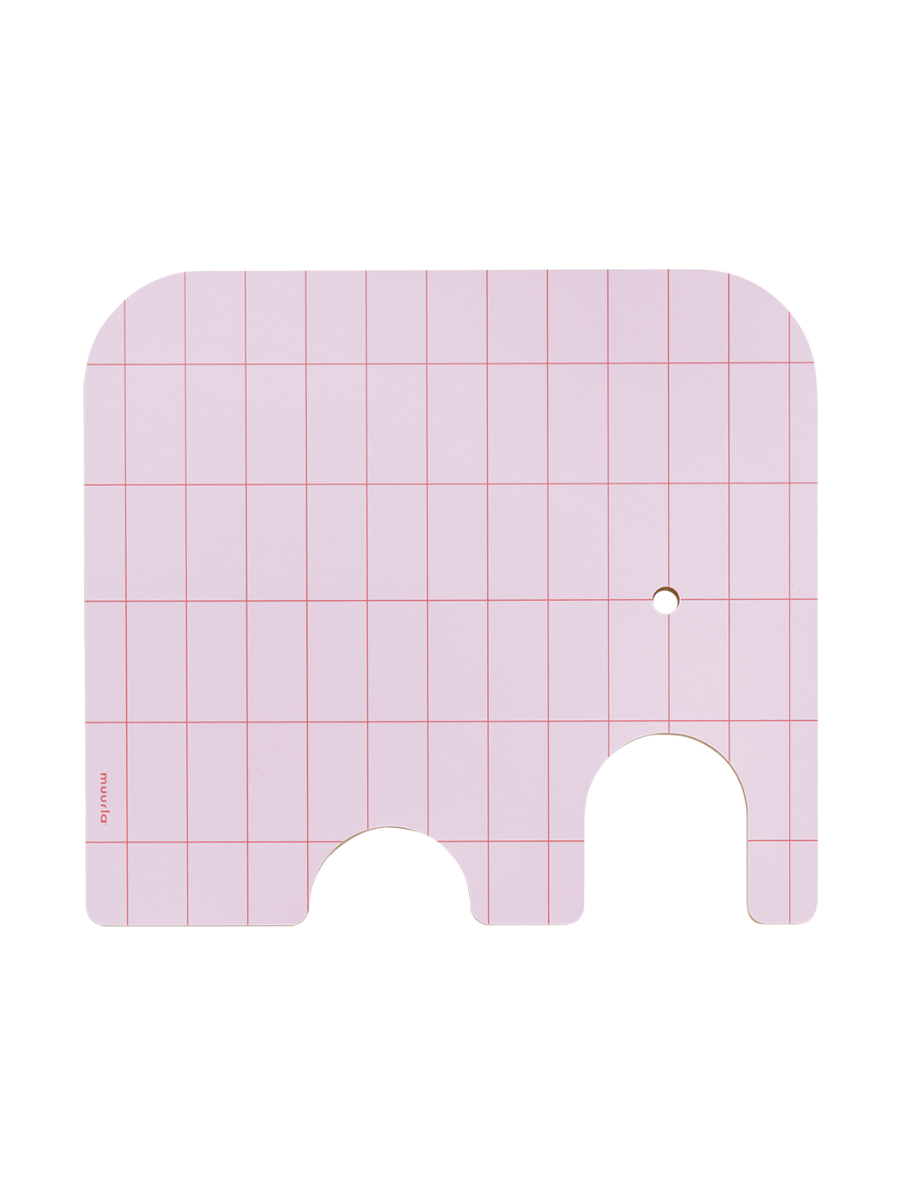 Muurla Elephants Chop & Serve Board Medium Pink - Cloudberry Living