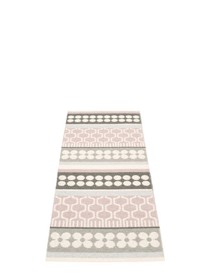Pappelina Asta Runner Rug Pale Rose - Cloudberry Living