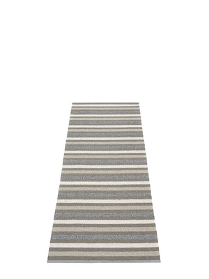 Pappelina Grace Charcoal Runner Rug - Cloudberry Living