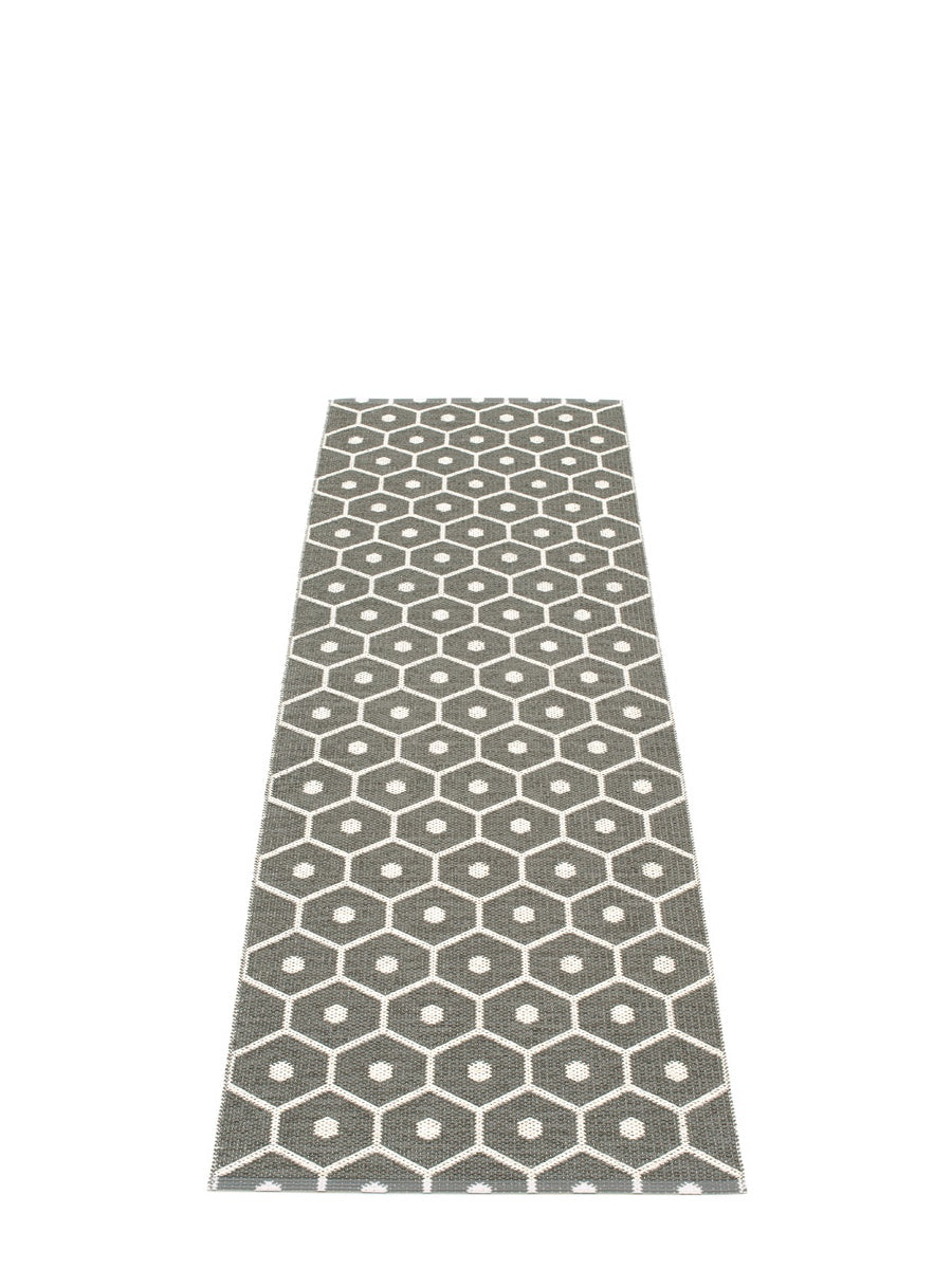 Pappelina Honey Charcoal Runner Rug - Cloudberry Living