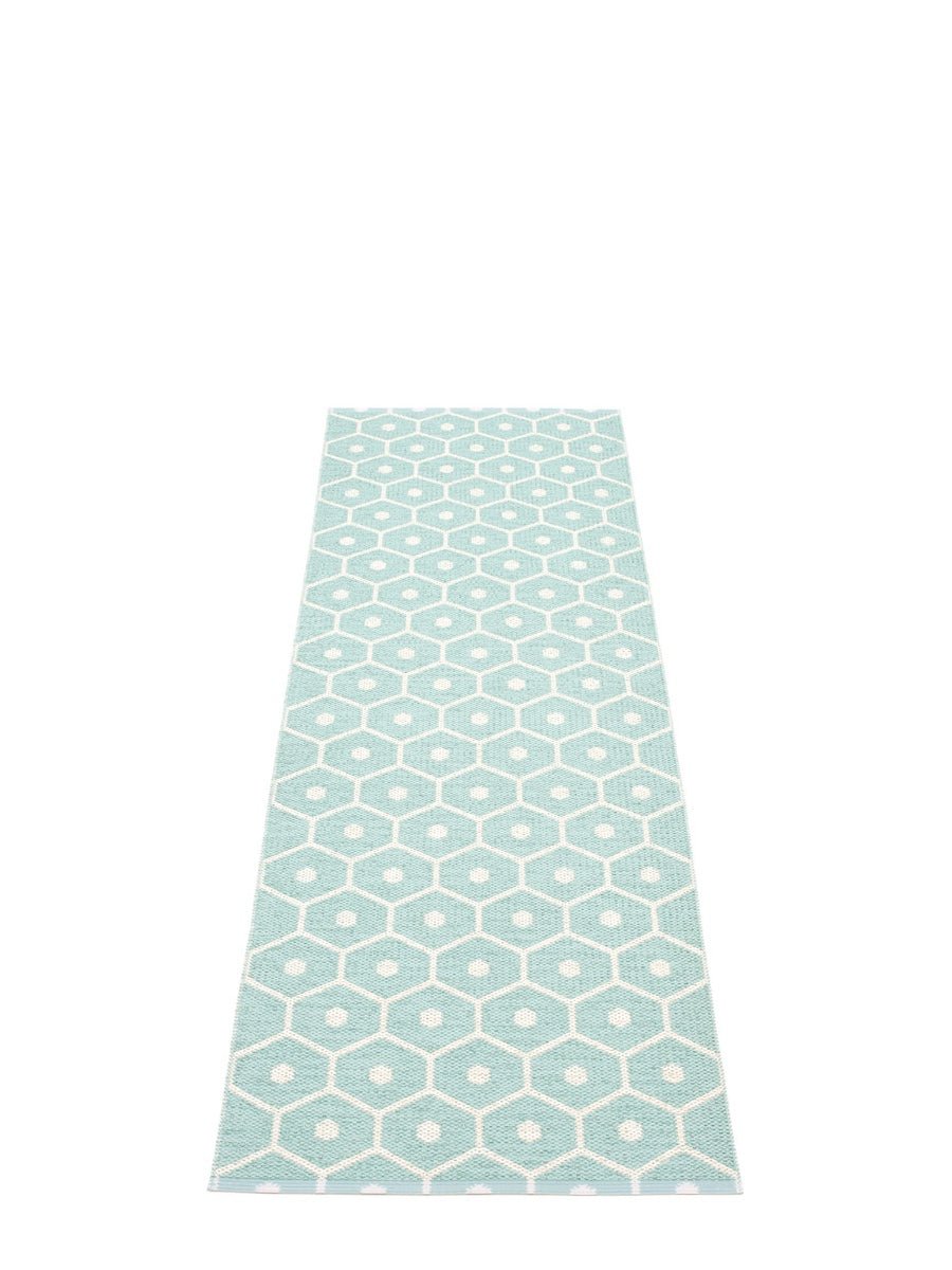 Pappelina Honey Pale Turquoise Runner Rug - Cloudberry Living