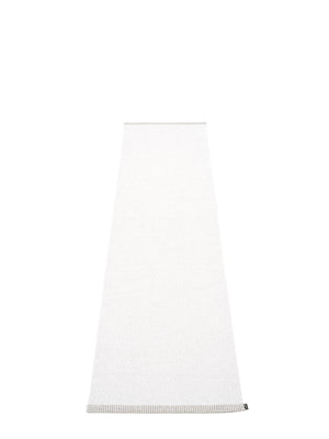 Pappelina Mono White Runner Rug - Cloudberry Living