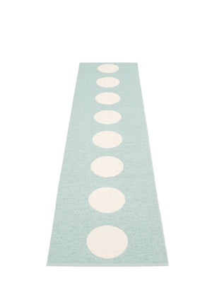 Pappelina Vera Pale Turquoise Runner Rug - Cloudberry Living