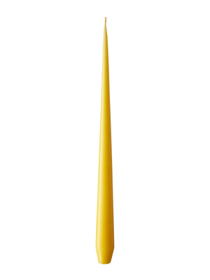 Ester & Erik Yellow Dark Tapered Candle (15/2) - Cloudberry Living