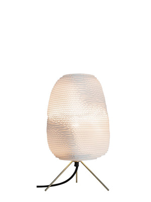 Graypants Scraplight Ebey Table Lamp White - Cloudberry Living