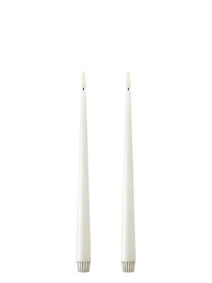 Ester & Erik Silky LED Tapered Candle (Col.10) - Set of 2