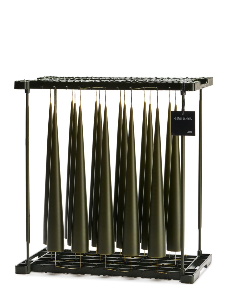 Ester & Erik Cone Candle Deep Forest (63) - Cloudberry Living