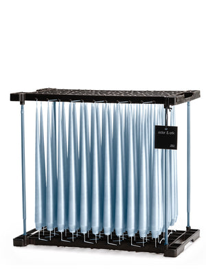 Ester & Erik Dusty Blue Tapered Candle (83) - Cloudberry Living