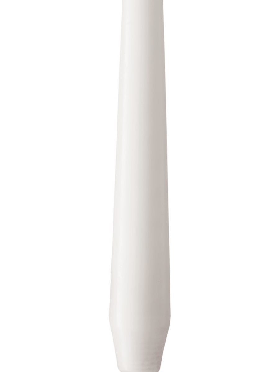 Ester & Erik White Ash Tapered Candle (21) 42 cm - Cloudberry Living