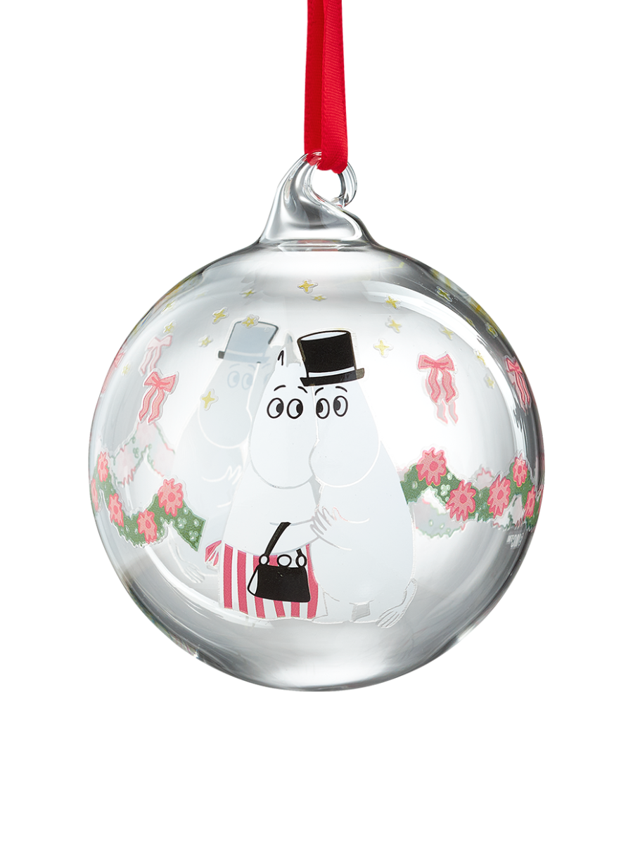 Muurla Moomin Christmas Bauble 7cm Garland