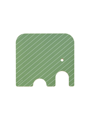 Muurla Elephants Chop & Serve Board Small Green