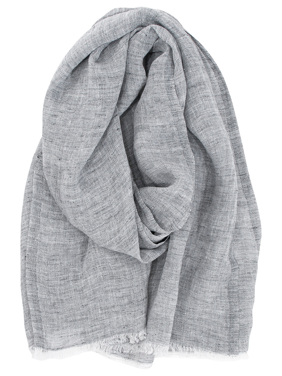 Lapuan Kankurit Lempi Linen Scarf Melange Grey Large