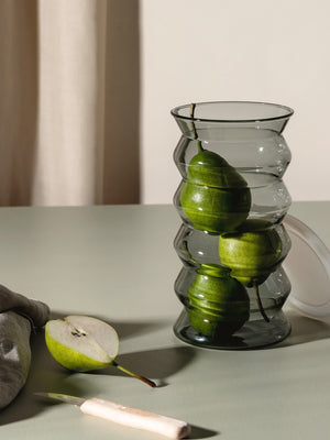 Muurla Waves Vase/Storage Jar - Cloudberry Living
