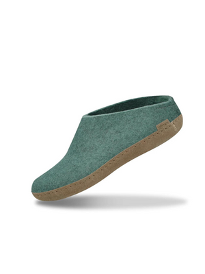 Glerups Danish Felt Mule Slippers Unisex North Sea