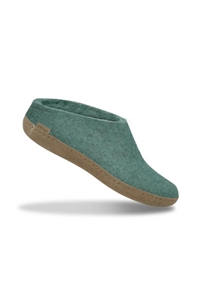 Glerups Danish Felt Mule Slippers Unisex North Sea