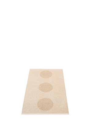 Pappelina BIO EDITION Vera 2.0 Beige/Beige Metallic Rug - Cloudberry Living