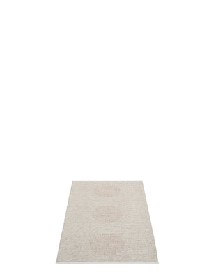 Pappelina BIO EDITION Vera 2.0 Linen/Stone Metallic Rug - Cloudberry Living