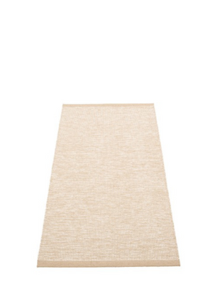 Pappelina Linen Collection - Sam Beige/Vanilla Runner Rug - Cloudberry Living