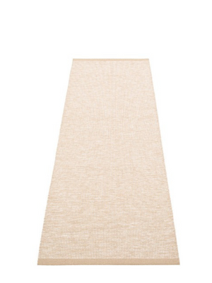 Pappelina Linen Collection - Sam Beige/Vanilla Runner Rug - Cloudberry Living