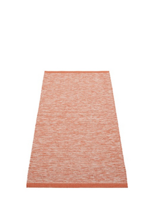 Pappelina Linen Collection - Sam Brick/Pale Rose Runner Rug - Cloudberry Living