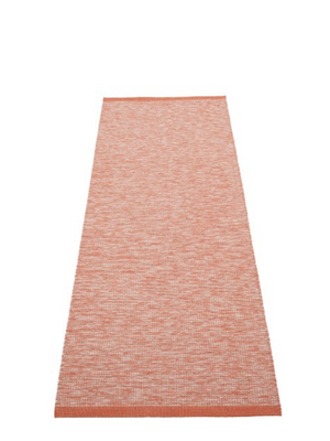 Pappelina Linen Collection - Sam Brick/Pale Rose Runner Rug - Cloudberry Living