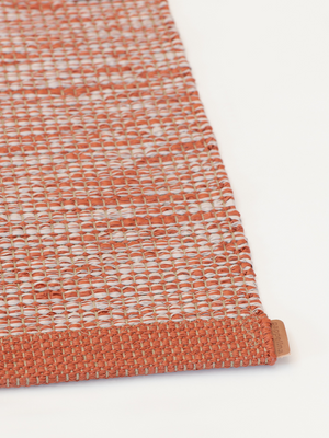 Pappelina Linen Collection - Sam Brick/Pale Rose Runner Rug - Cloudberry Living