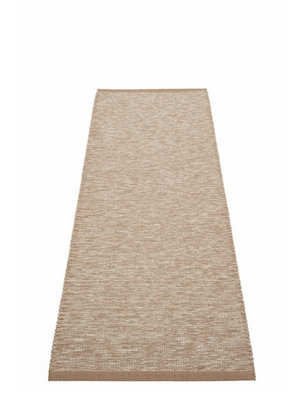 Pappelina Linen Collection - Sam Brown/Linen Runner Rug - Cloudberry Living