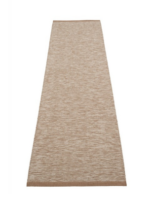 Pappelina Linen Collection - Sam Brown/Linen Runner Rug - Cloudberry Living