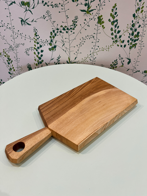 Cornish Oiled Ash Chopping Board With Handle