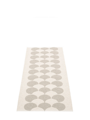 Pappelina BIO EDITION Poppy Linen/Vanilla Rug - Cloudberry Living