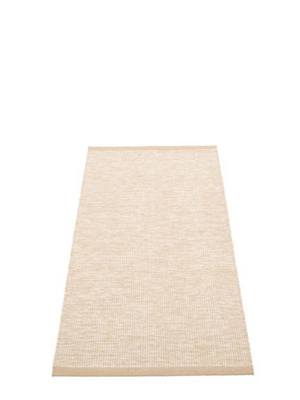 Pappelina Linen Collection - Sam Beige/Vanilla Runner Rug