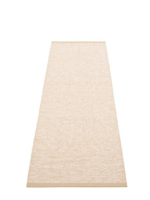 Pappelina Linen Collection - Sam Beige/Vanilla Runner Rug