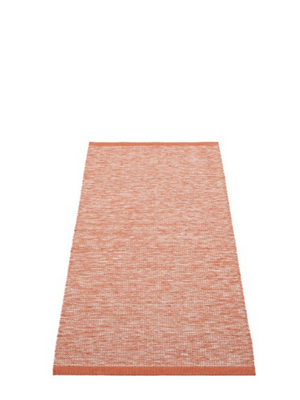 Pappelina Linen Collection - Sam Brick/Pale Rose Runner Rug