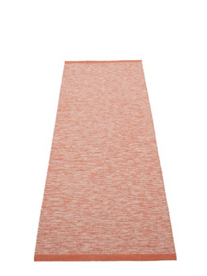 Pappelina Linen Collection - Sam Brick/Pale Rose Runner Rug