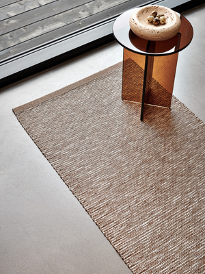 Pappelina Linen Collection - Sam Brown/Linen Runner Rug