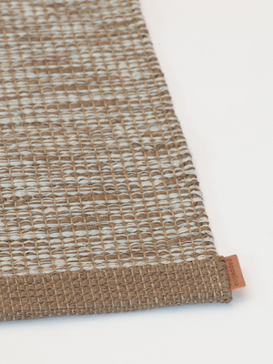 Pappelina Linen Collection - Sam Brown/Linen Runner Rug