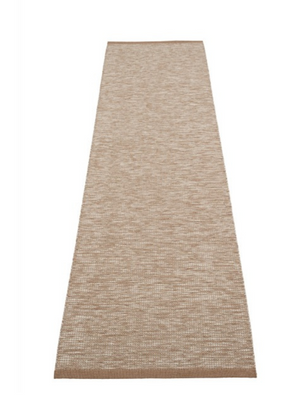 Pappelina Linen Collection - Sam Brown/Linen Runner Rug