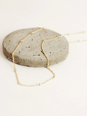 Fawn & Rose Gold Fill Satellite Chain Necklace