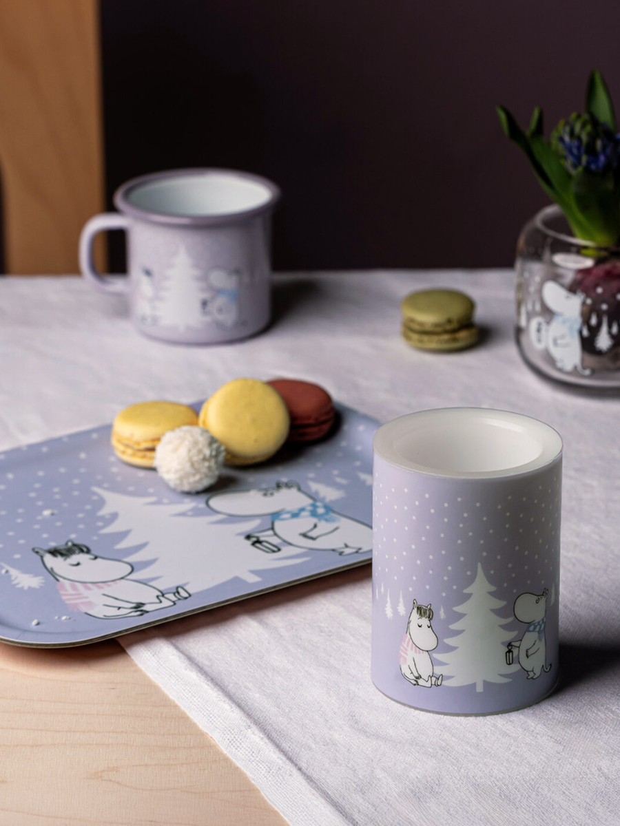 Muurla Moomin LED Candle Snowfall