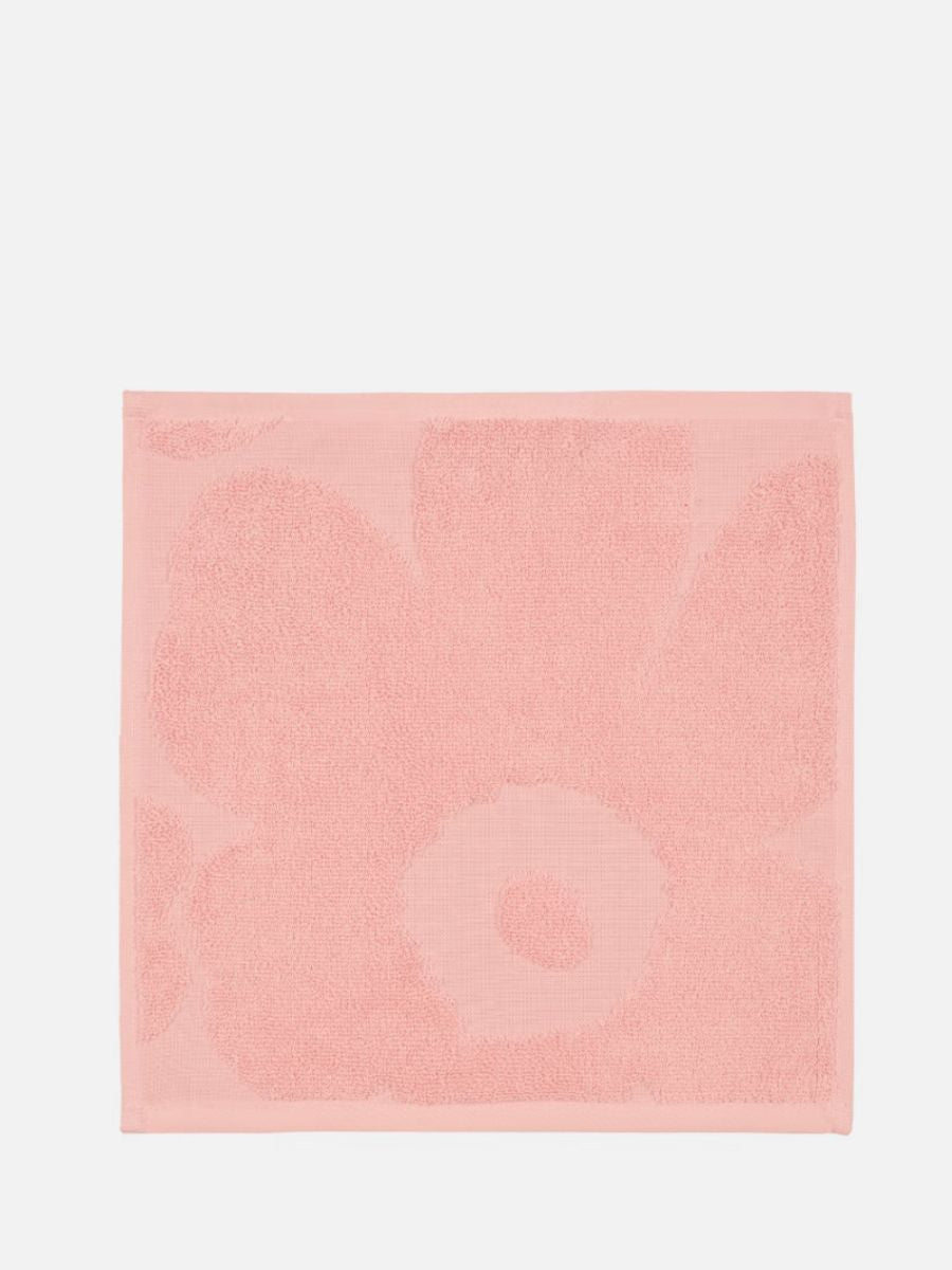 Marimekko Unikko Mini Towel Flannel Pink Powder