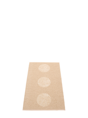 Pappelina BIO EDITION Vera 2.0 Beige/Beige Metallic Rug