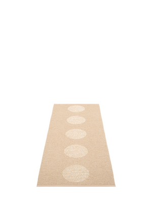 Pappelina BIO EDITION Vera 2.0 Beige/Beige Metallic Rug