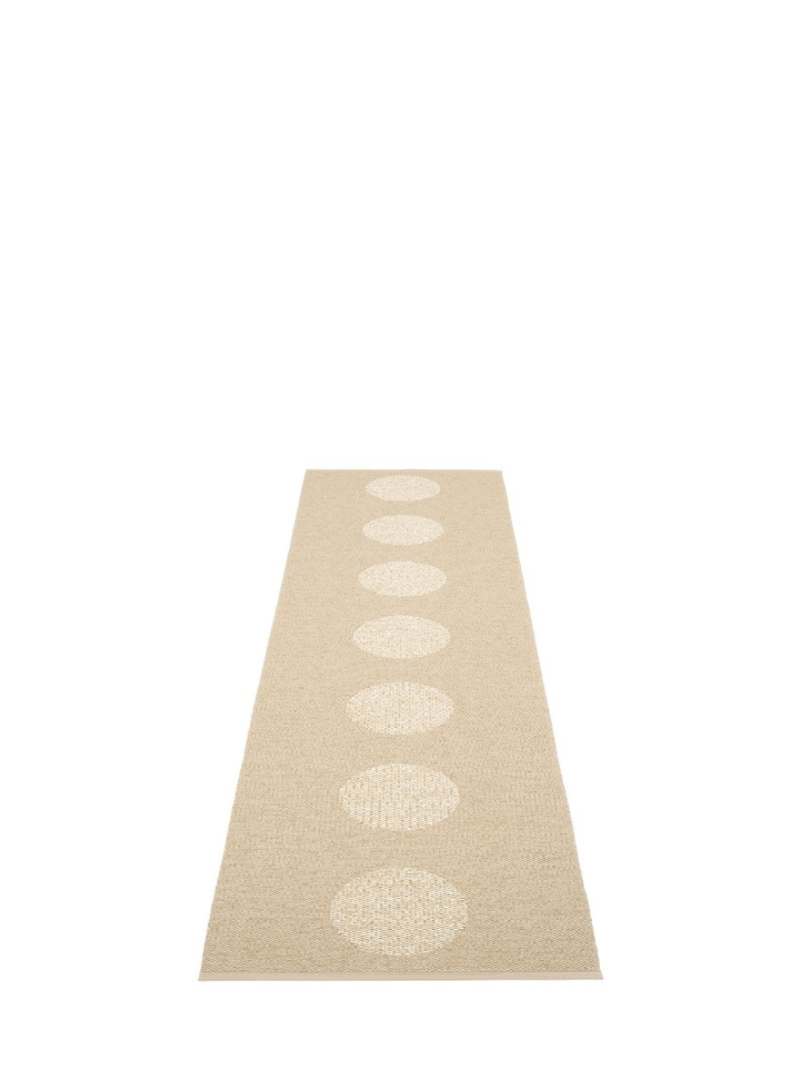 Pappelina BIO EDITION Vera 2.0 Beige/Beige Metallic Rug