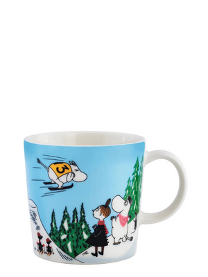 Arabia Moomin Mug: Winter Limited Edition 2024 Ski Jumping