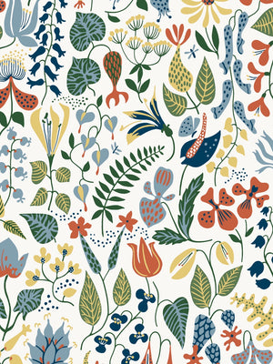 Borastapeter Scandinavian Designer 1 Wallpaper Herbarium, 2743- 2744, By Stig Lindberg - Cloudberry Living