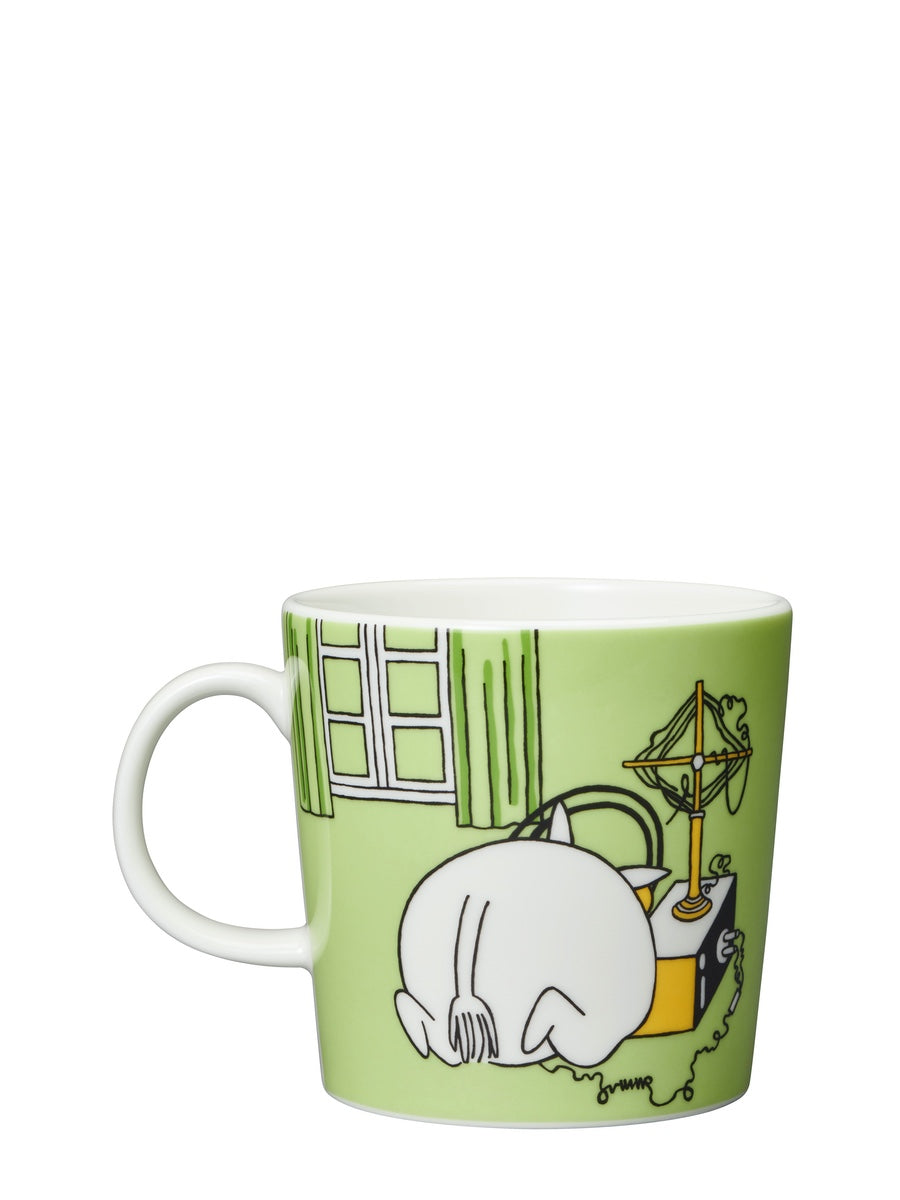 Arabia Moomin Mug: Moomintroll Grass Green - Cloudberry Living
