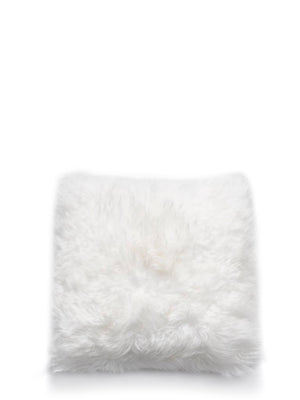 Natures Collection New Zealand Sheepskin Cushion Ivory - Cloudberry Living