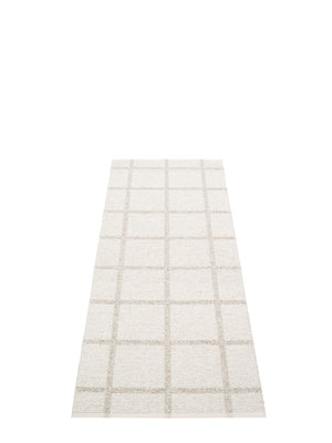 Pappelina Ada Fossil Grey Runner Rug - Cloudberry Living