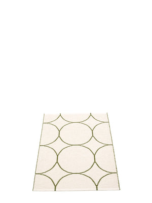 Pappelina Boo Dark Olive Runner Rug - Cloudberry Living